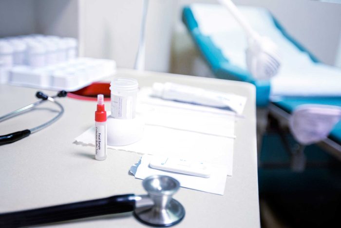 doctor's exam room