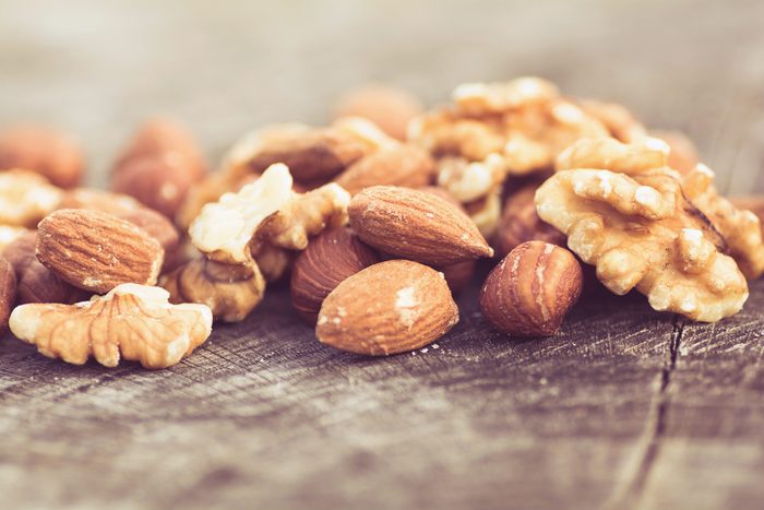 Mixed nuts.