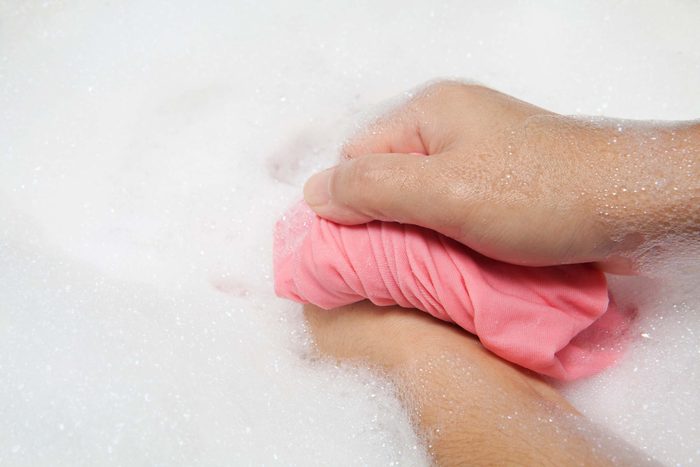 Handwashing fabric.