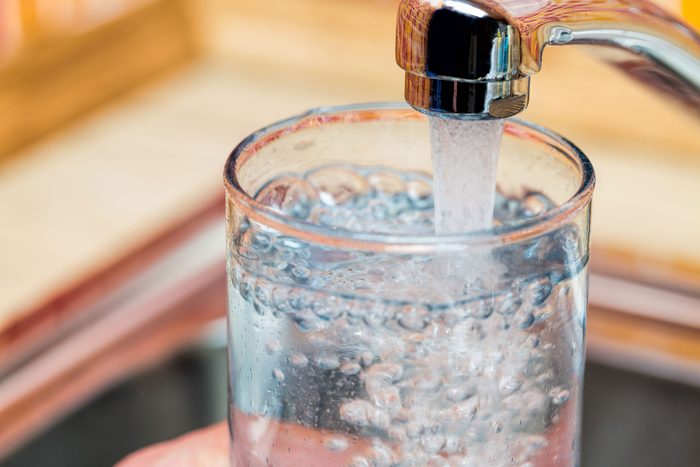 glass of water