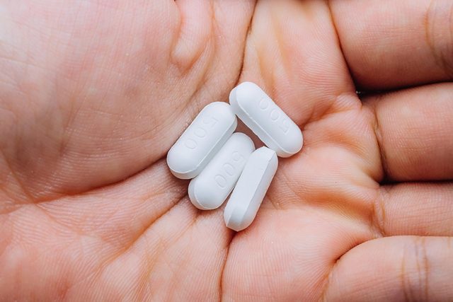 handful of medication