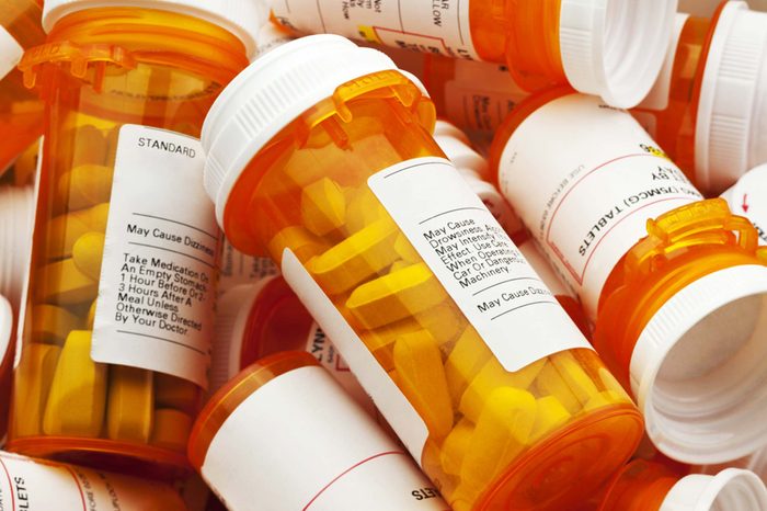 prescription pill bottles