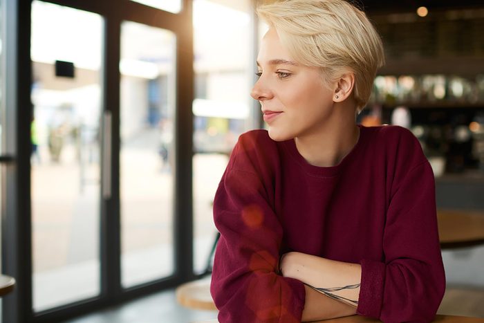 woman thinking