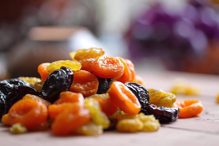 pile of dried fruit