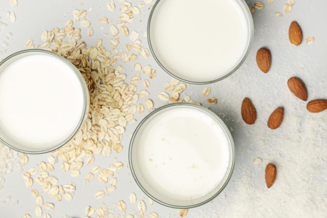 non dairy milks from above