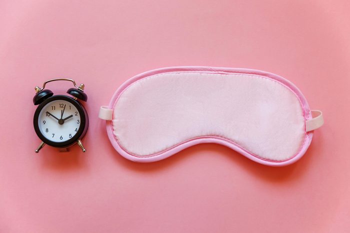 sleep mask clock