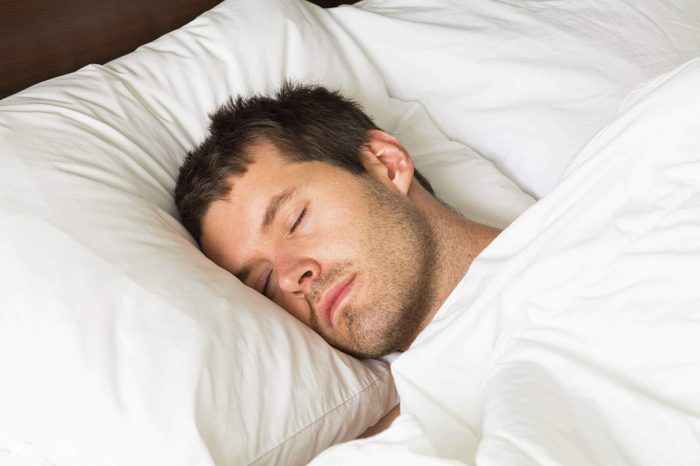 Sleeping man