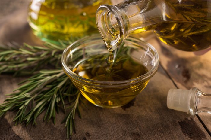 Oils with herbs and spices