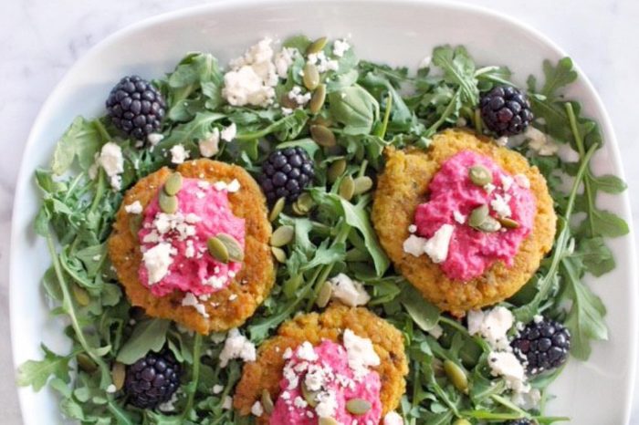 Turmeric Salmon Oatcakes.