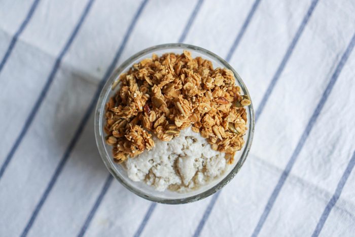 bowl of granola