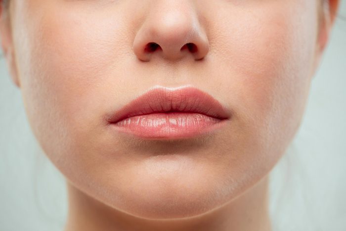 Woman's mouth