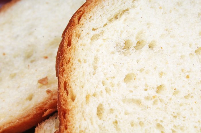 slices of white bread