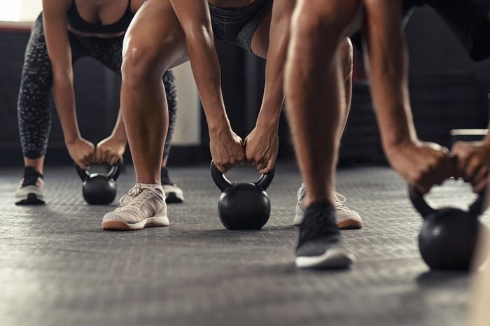 weight training exercise