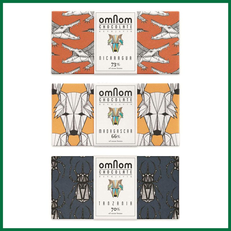 Omnom Chocolate Bars Trio