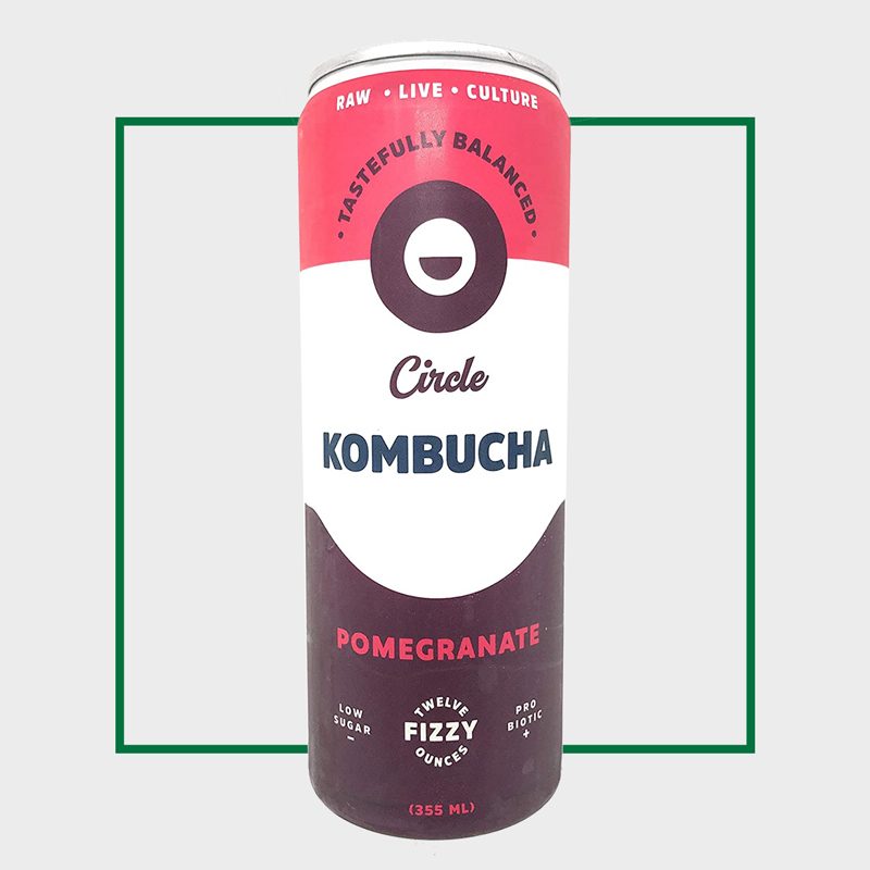 Pomegranate Kombucha by Circle
