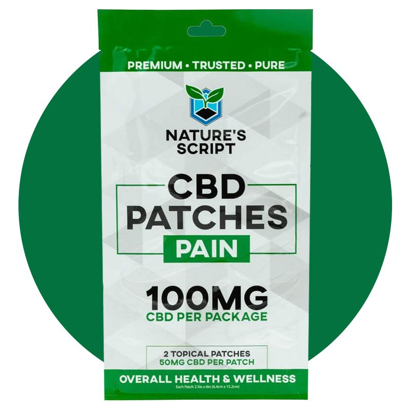Nature's Script CBD Pain Patches
