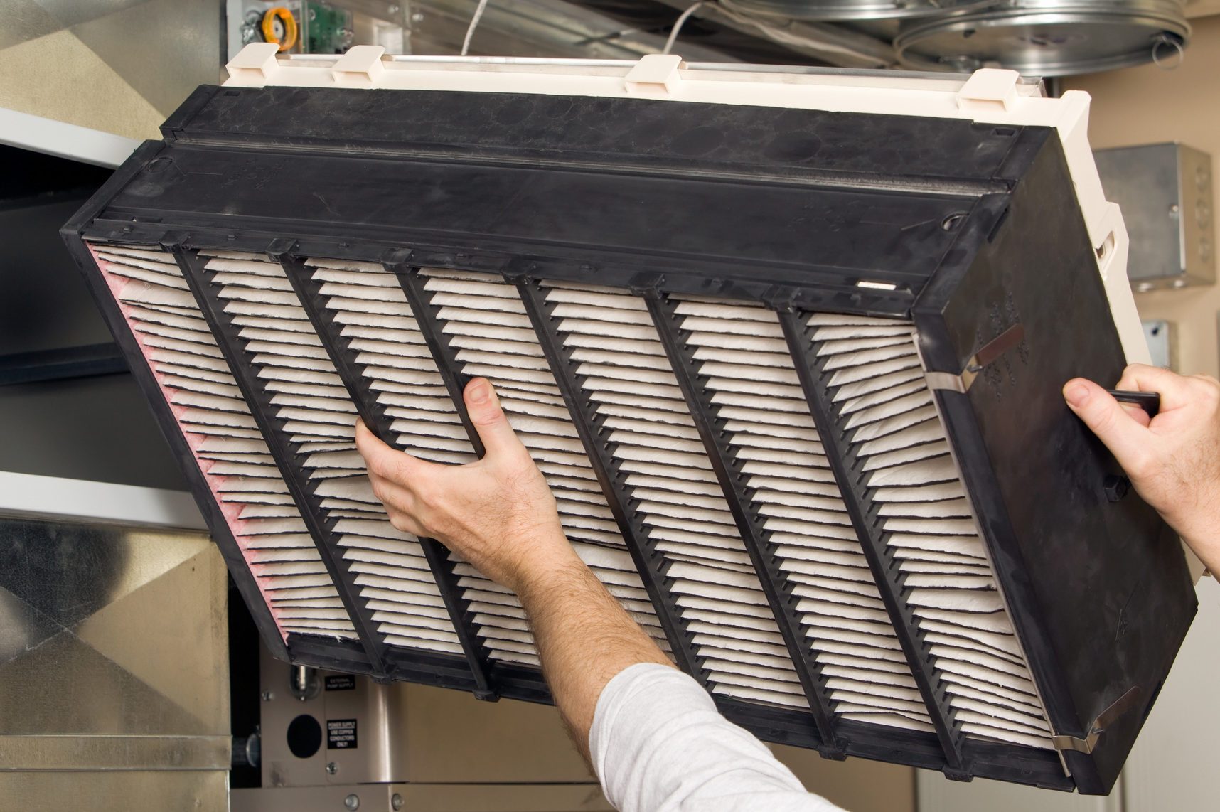 Whole House Air Cleaner Filter Installation