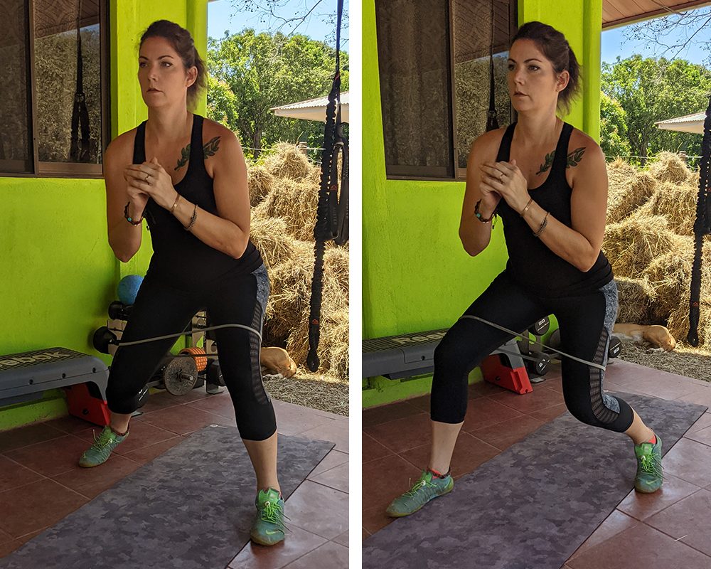 Monster Walk Exercise