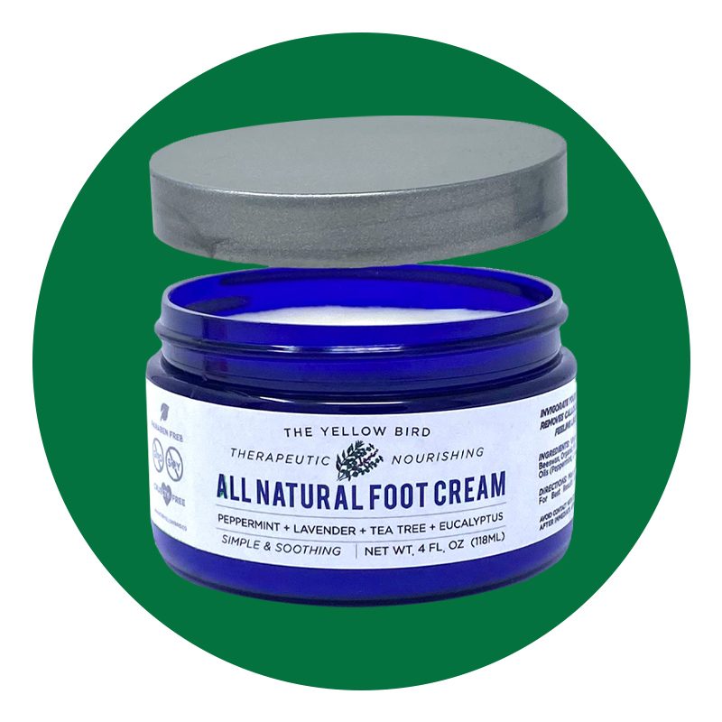 The Yellow Bird All Natural Foot Cream