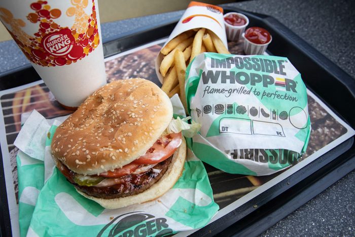 Burger King impossible whopper