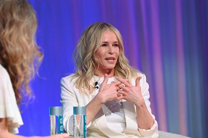 Chelsea Handler at the SHE Media Co-Lab "Whole Life Health" at SXSW 2025 on March 09, 2025 in Austin, Texas.