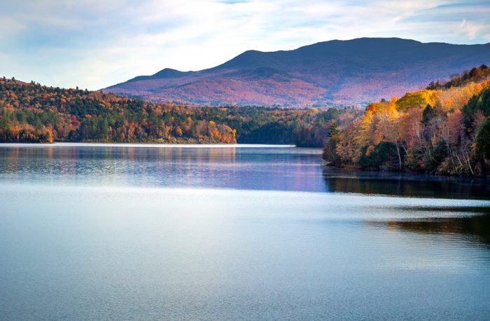 Little River State Park, Waterbury Reservoir, Vermont